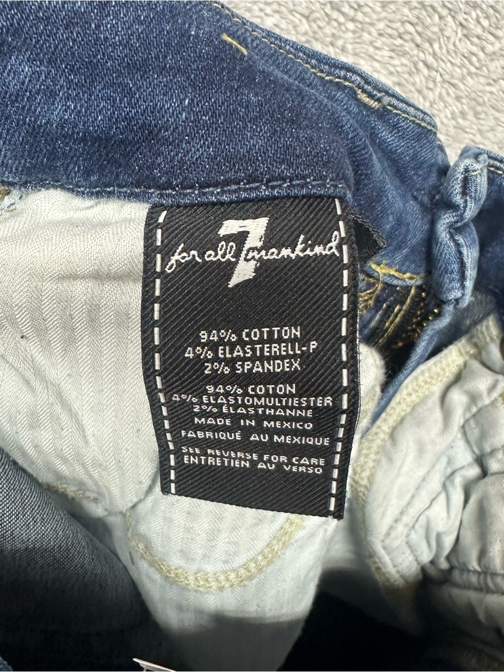 7 For All Mankind Kimmie Bootcut Jeans Women’s 24 Medium Wash Stretch Denim - Picture 6 of 10